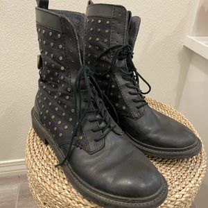 Calvin Klein studded boots